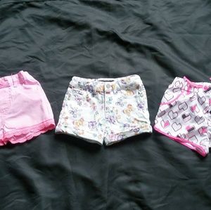 Toddler Girls Shorts Bundle(3 items)